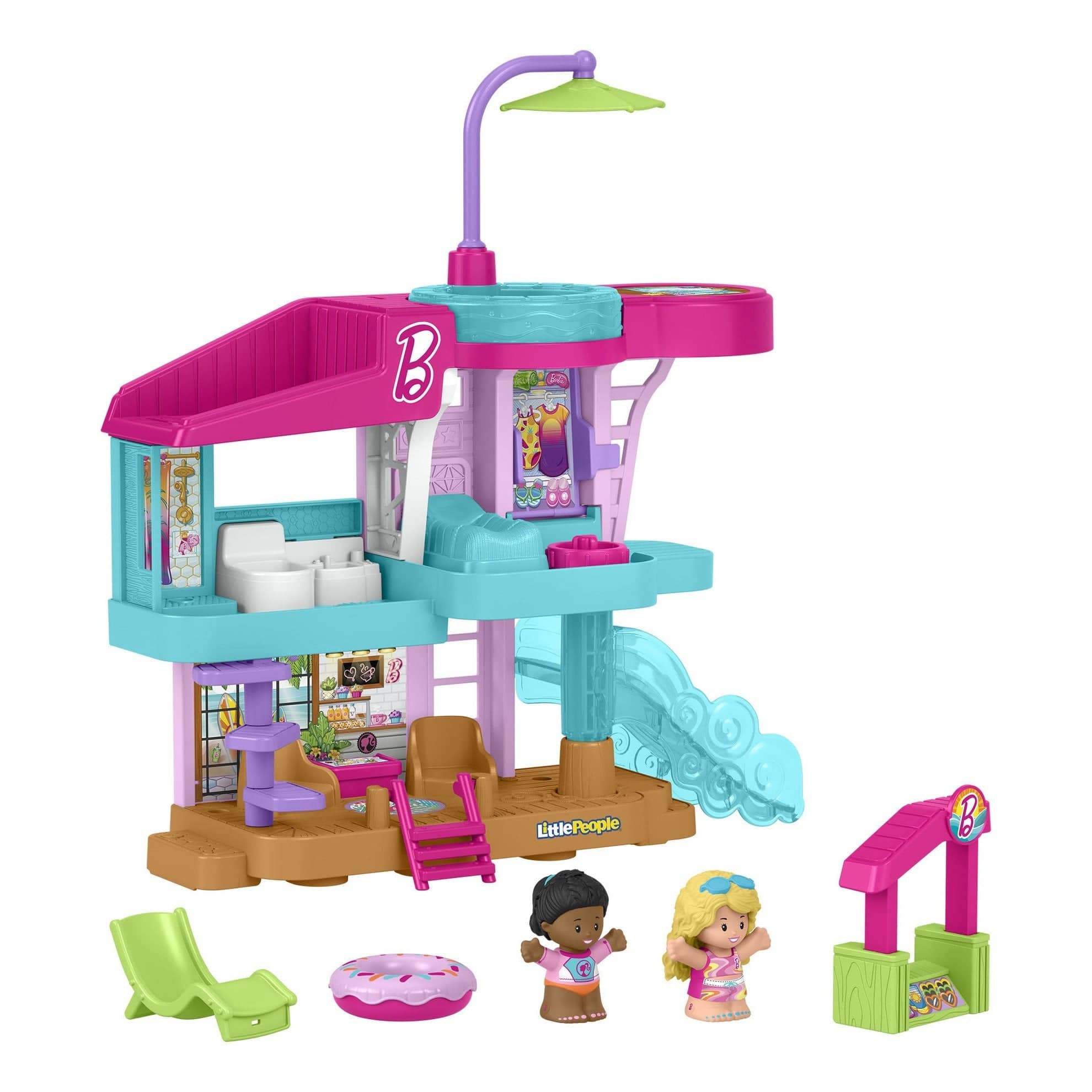 Fisher Price Little People Barbie Beach House