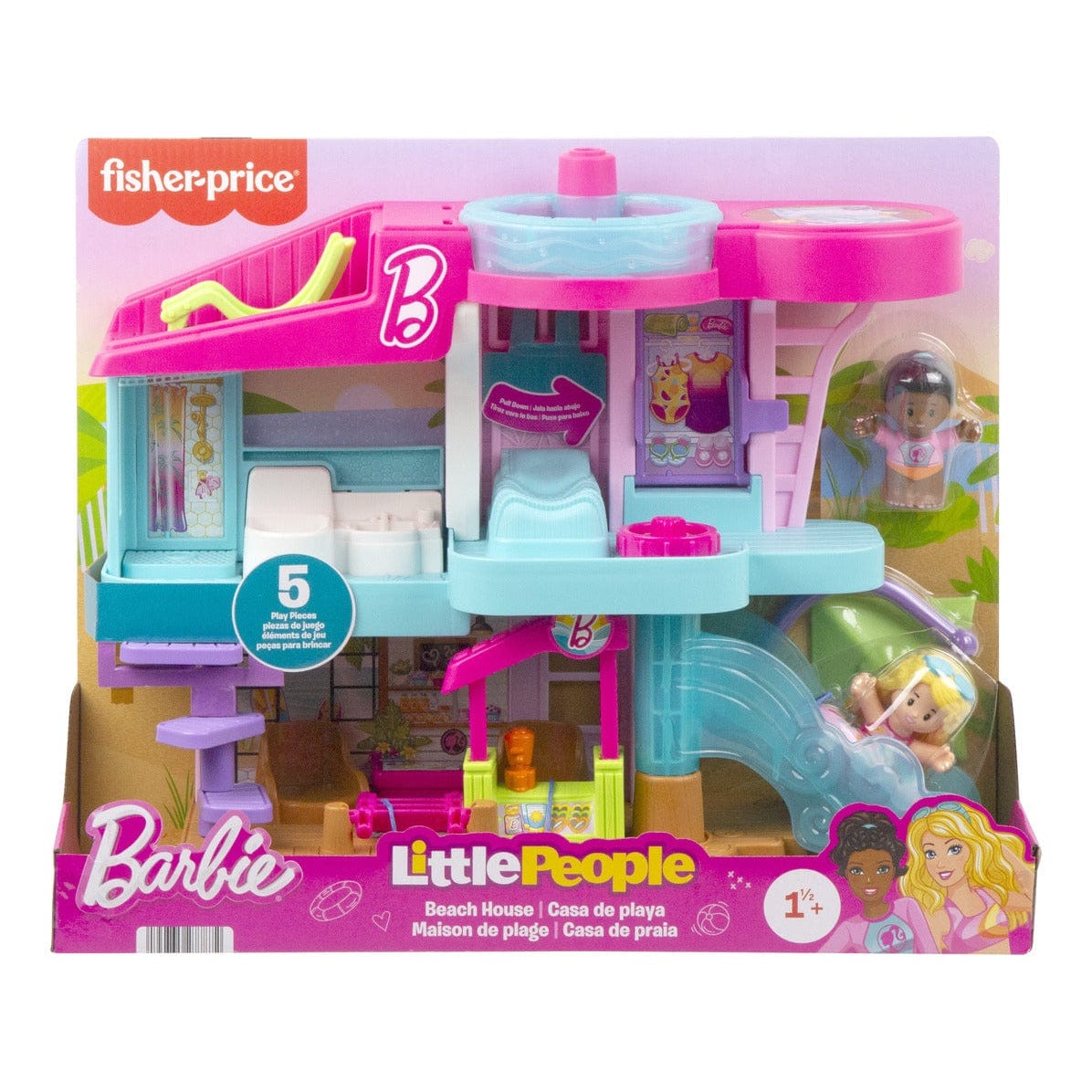 Fisher Price Little People Barbie Beach House