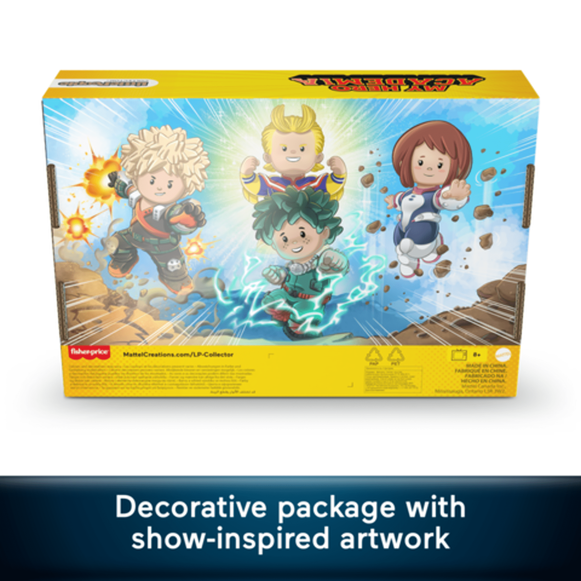 Fisher Price Little People Collector My Hero Academia Figure Set