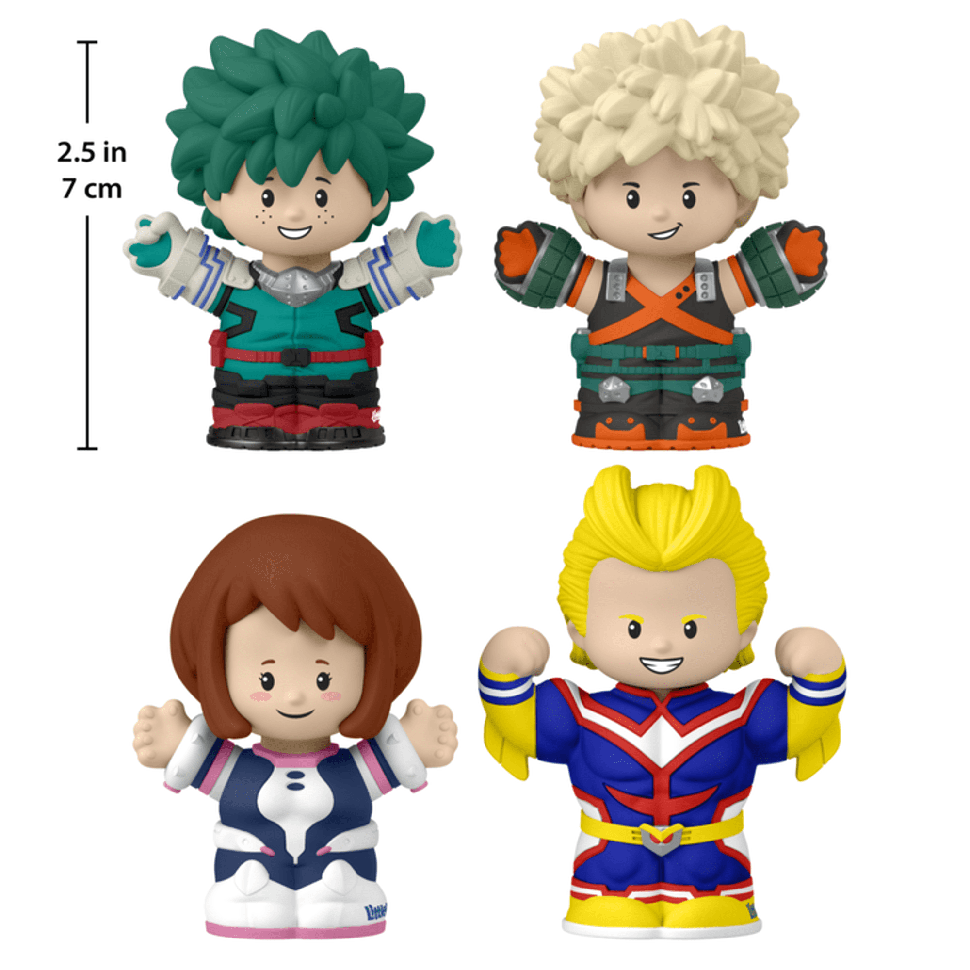 Fisher Price Little People Collector My Hero Academia Figure Set
