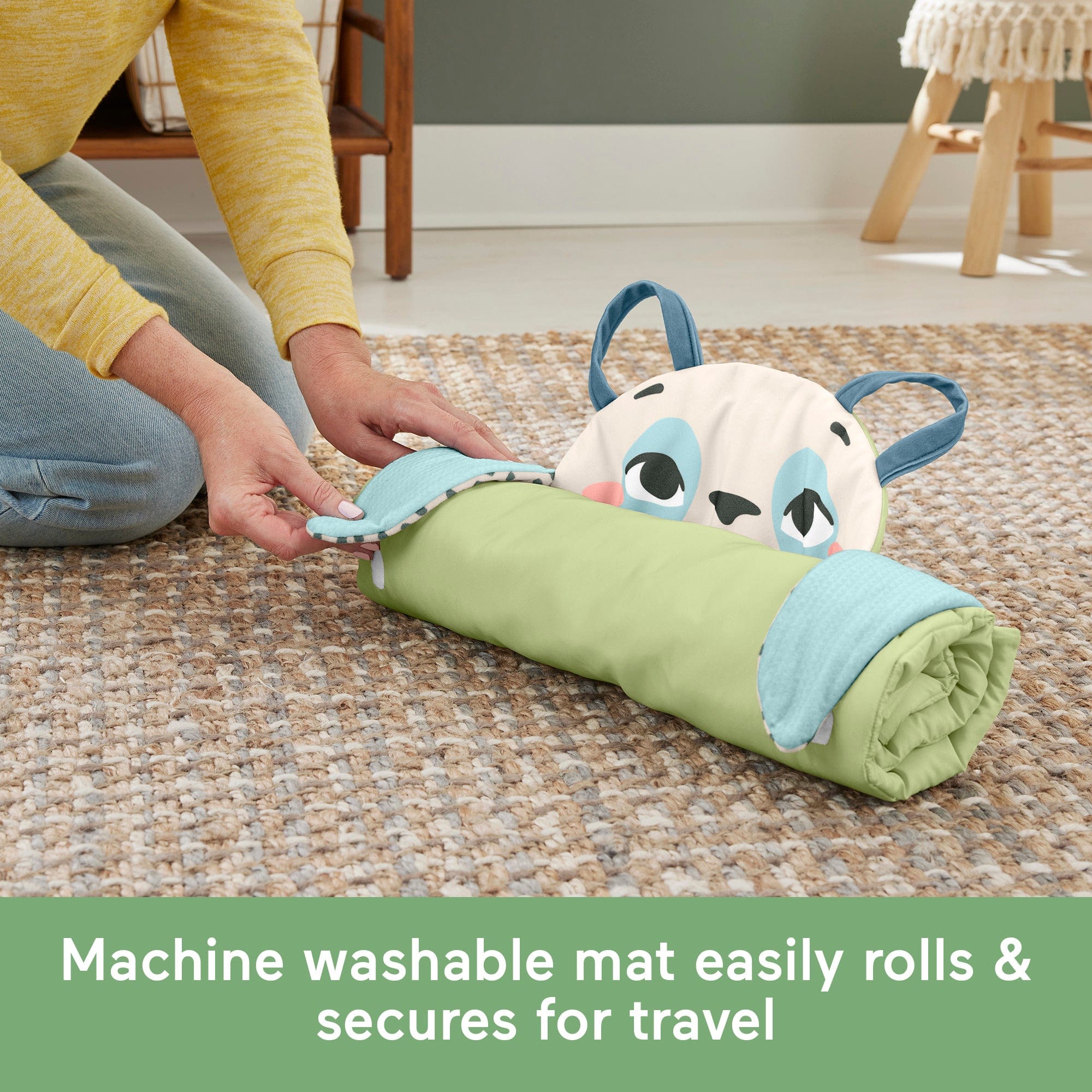 Fisher Price Sustain Roly Poly Panda Play Mat 194735101542
