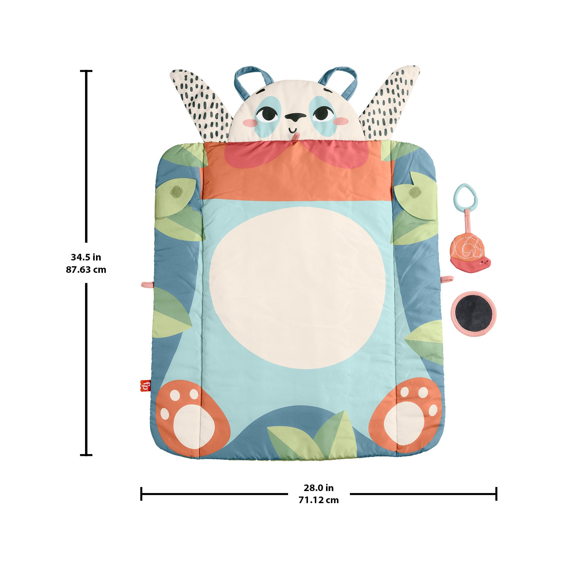 Fisher Price Sustain Roly Poly Panda Play Mat 194735101542