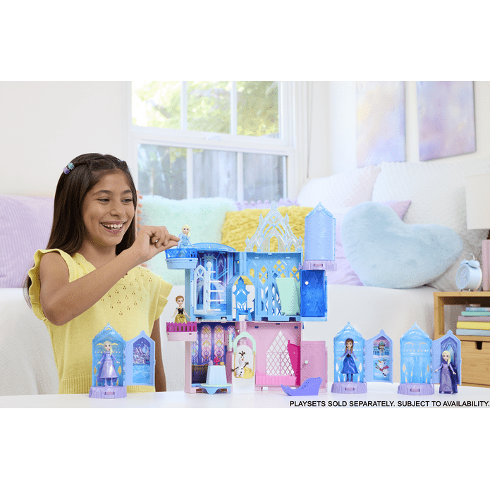Frozen Storytime Stackers Anna's Castle Playset with Anna Doll and Olaf Figure 194735288649