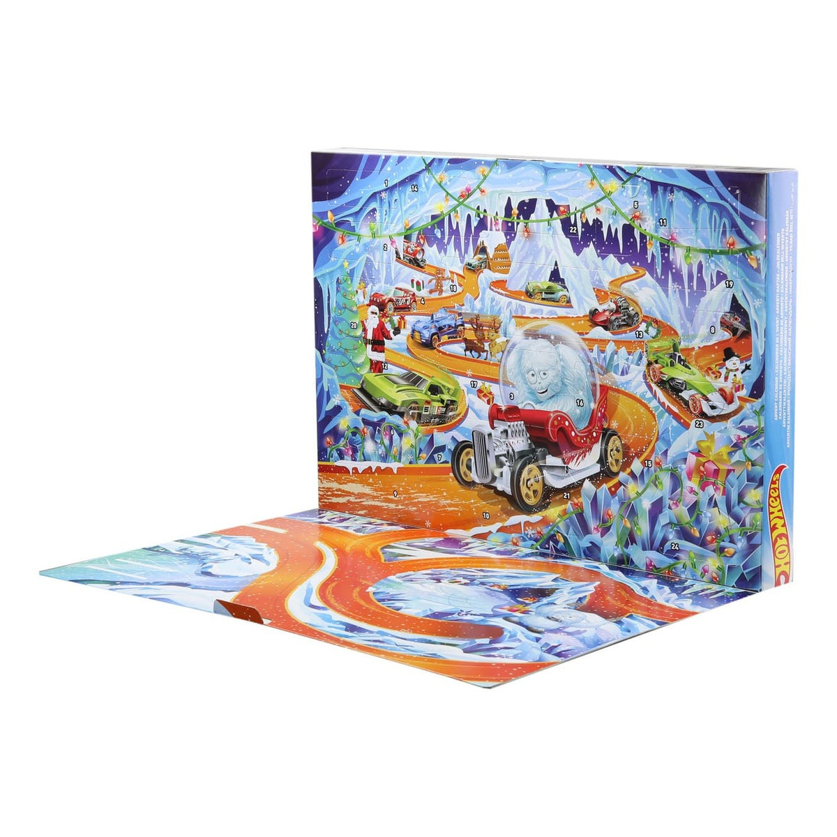 Hot Wheels 2026 Advent Calendar with 10 Cars and 24 Accessories 194735363384