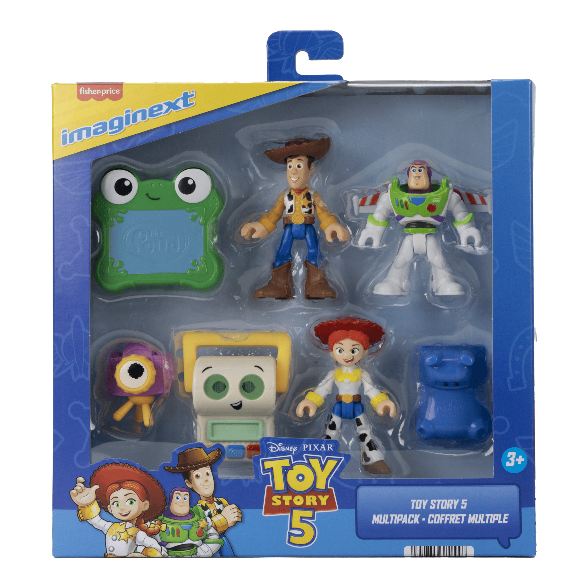Imaginext Disney Pixar Toy Story 5 Multipack – 7 Figures 194735380558