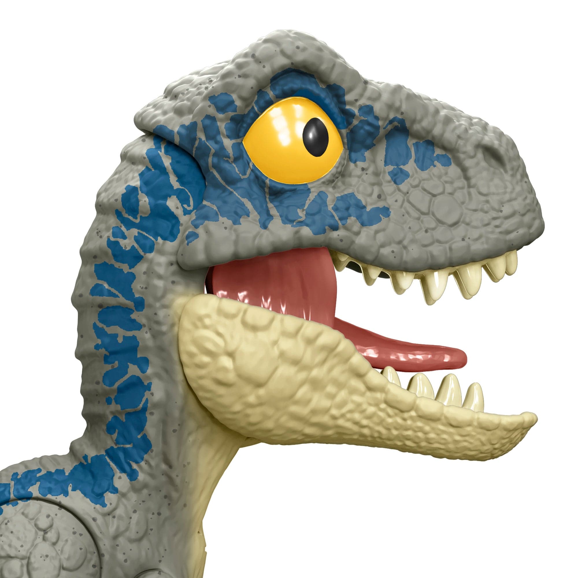 Jurassic World Mega Roar Velociraptor Blue Action Figure 194735201532