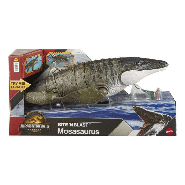Jurassic World Saga Feature Mosasaurus Dinosaur Figure by Mattel 194735270620