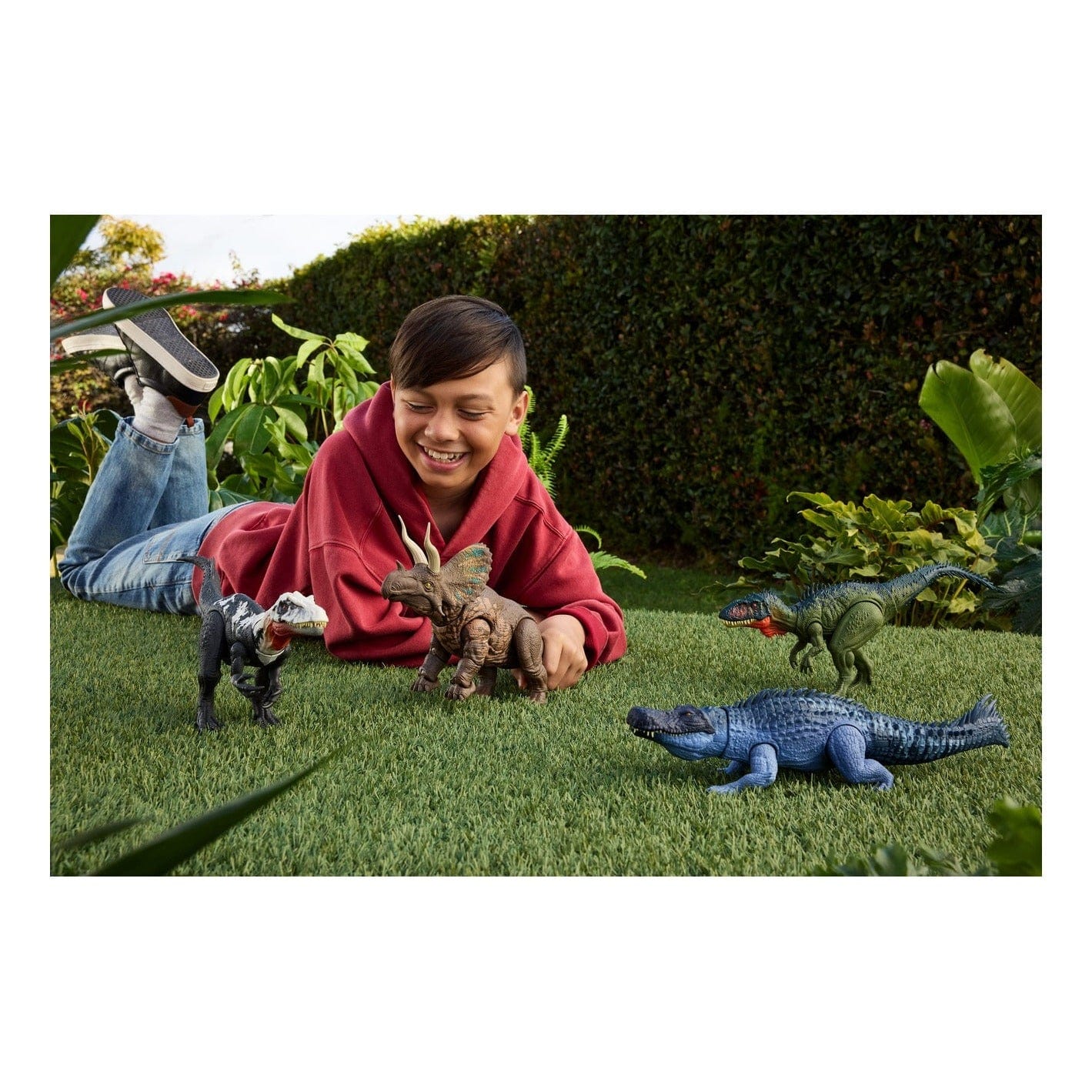 Jurassic World Saga GT Chilantaisurus Dinosaur Figure for Children by Mattel 194735309993