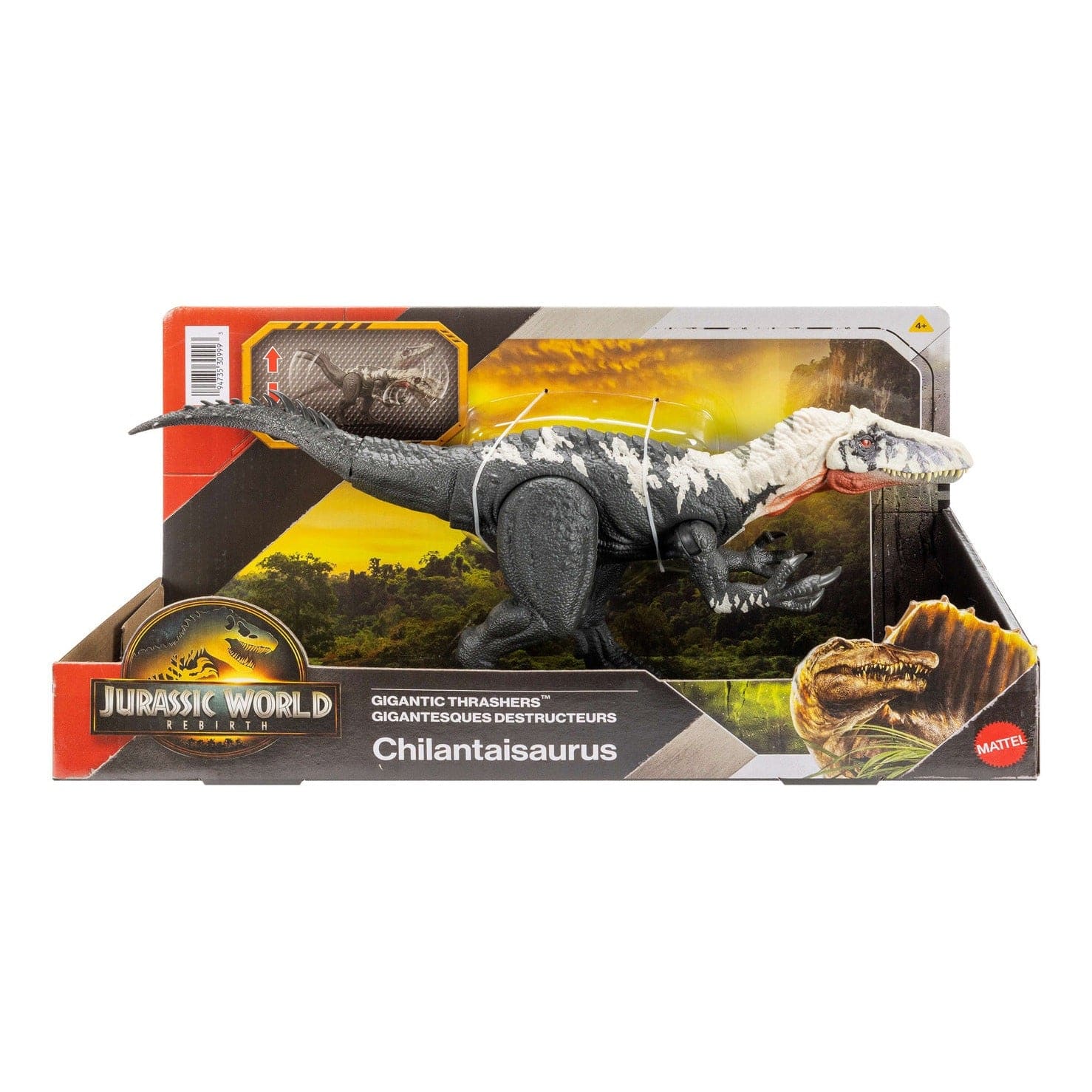 Jurassic World Saga GT Chilantaisurus Dinosaur Figure for Children by Mattel 194735309993