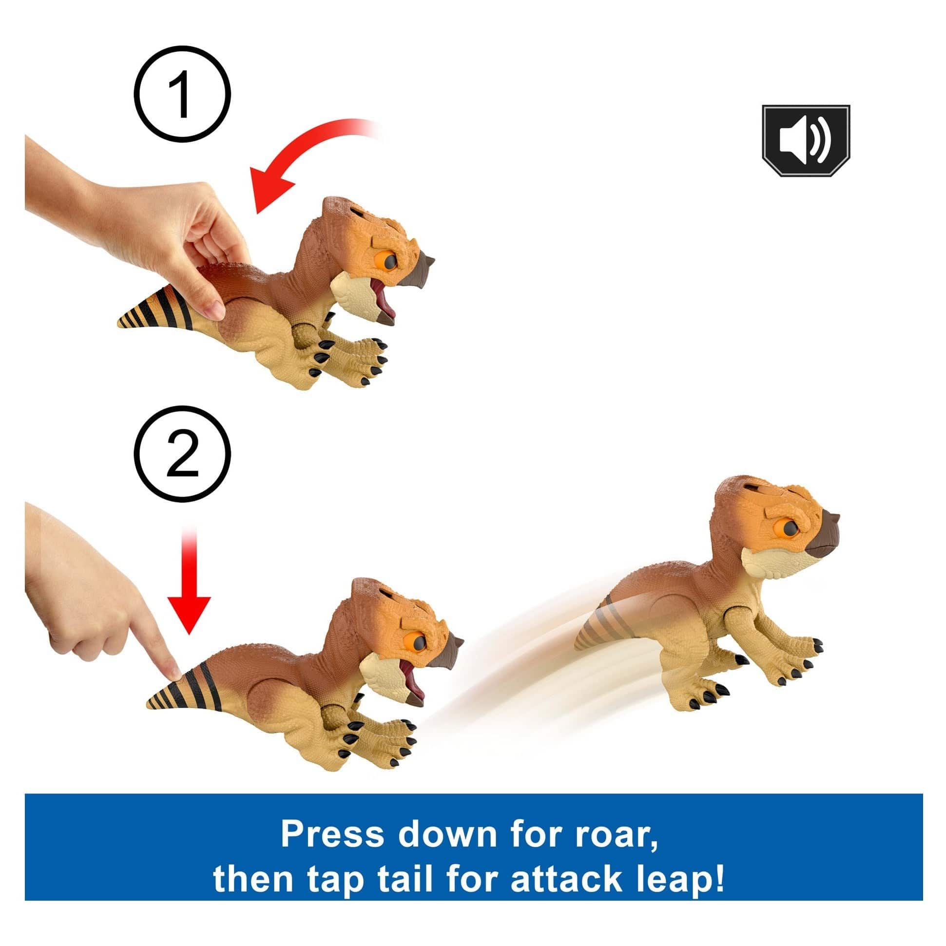 Jurassic World Saga Interactive Dinosaur 194735309900