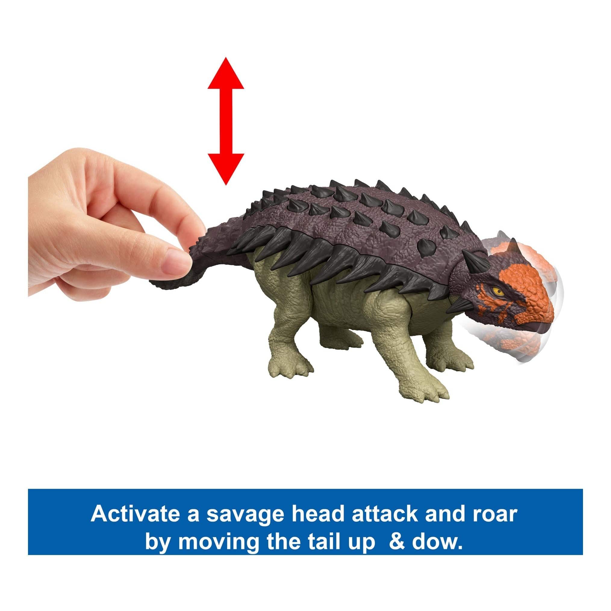 Jurassic World Saga Wild Roar Euoplocephalus