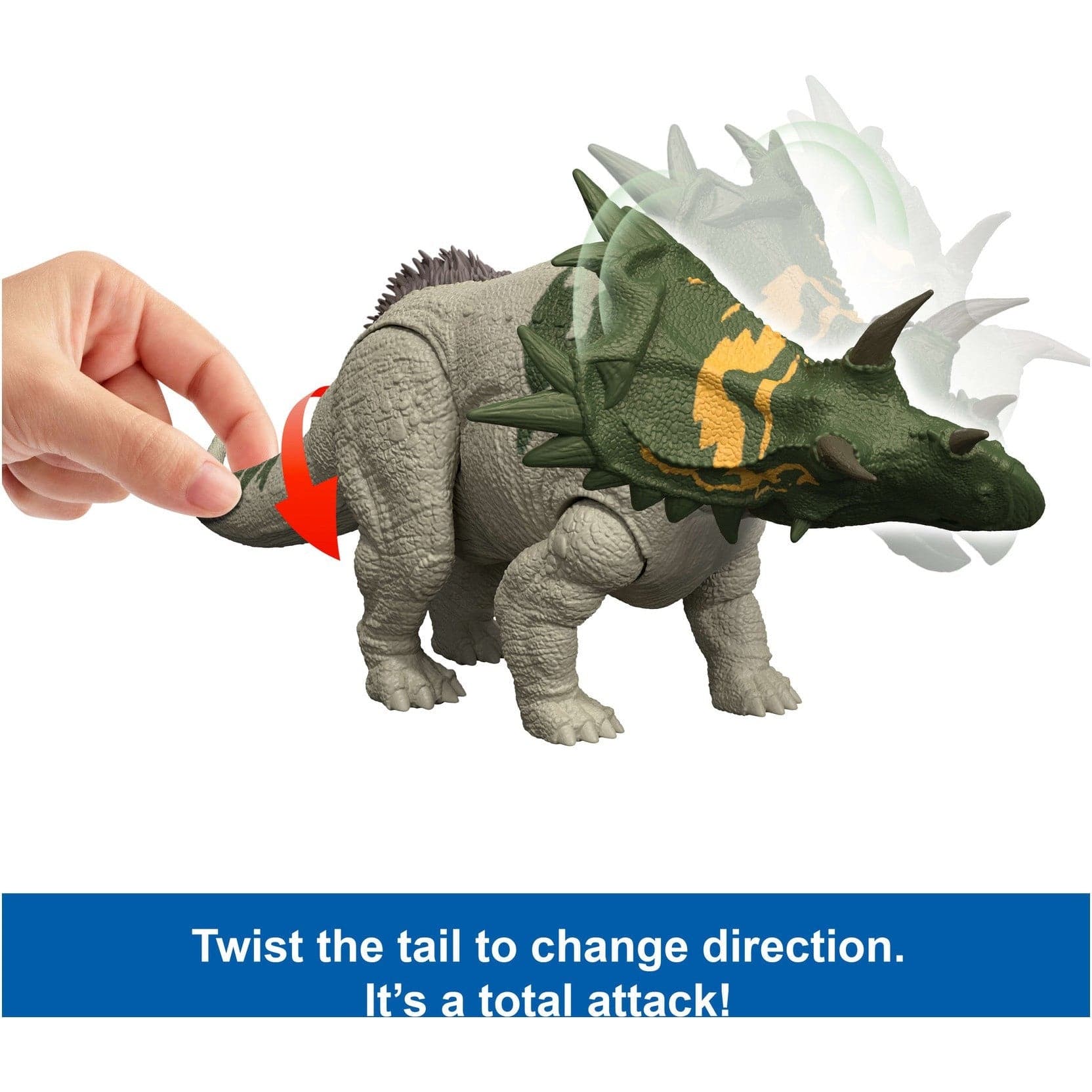 Jurassic World Saga Wild Roar Spiclypeus