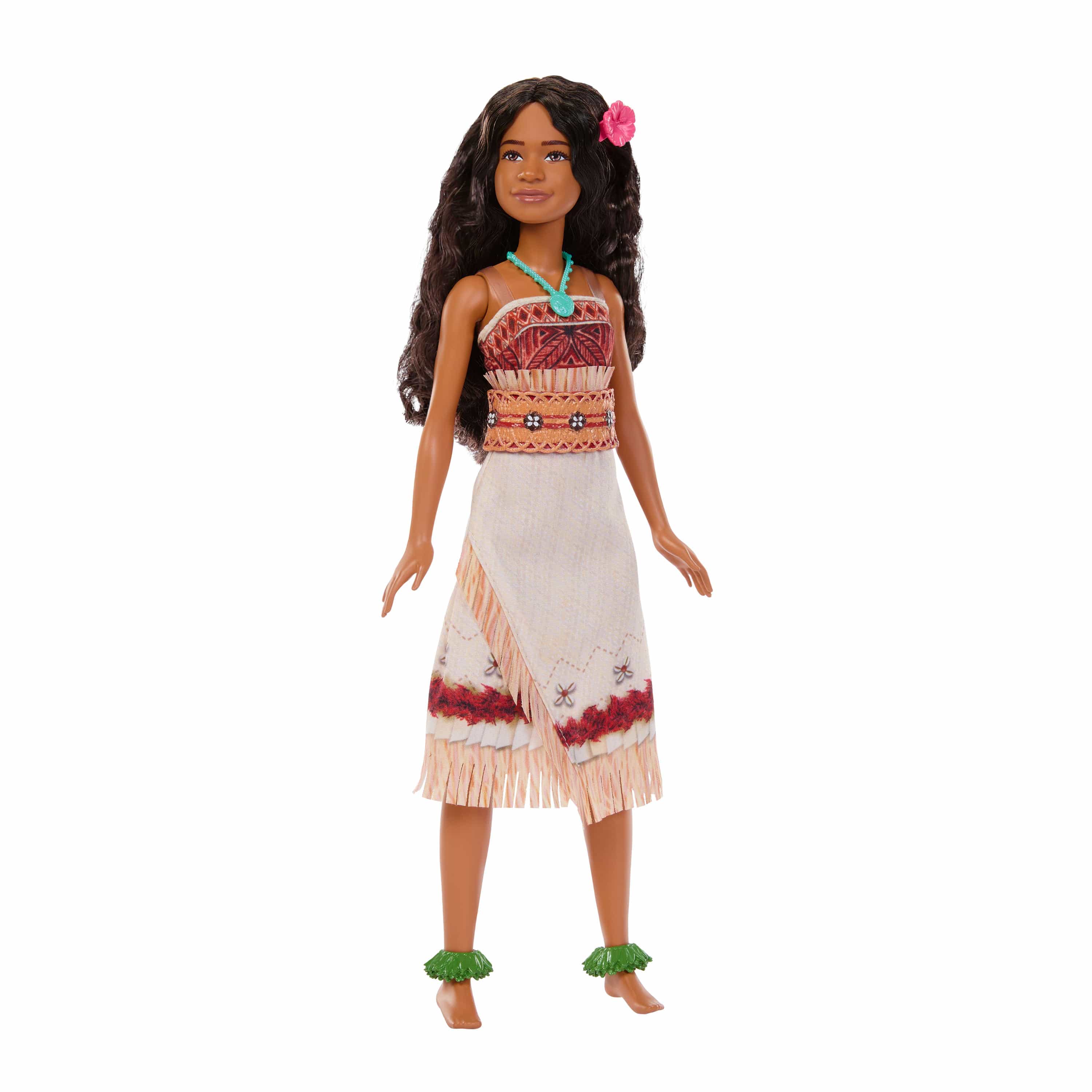 Mattel Disney Moana Live-Action Fashion Doll with Removable Outfit and 5 Accessories 194735368037