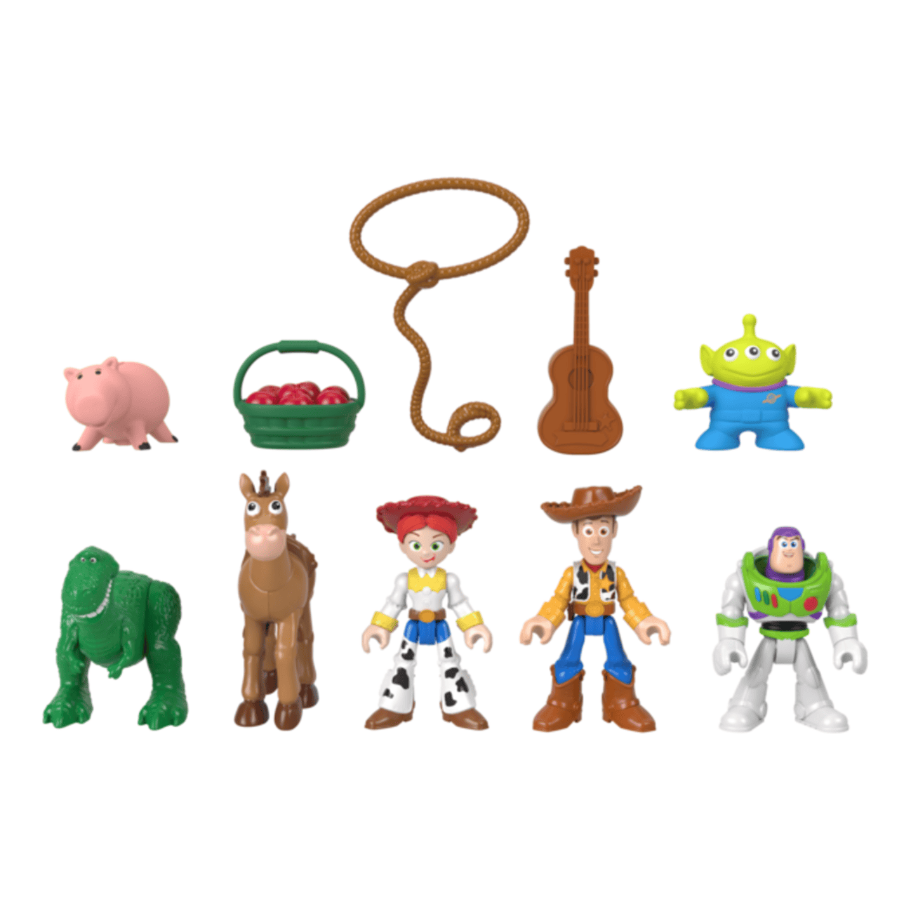 Mattel Imaginext Toy Story Andy's Room Deluxe Collectible Action Figure Pack Set