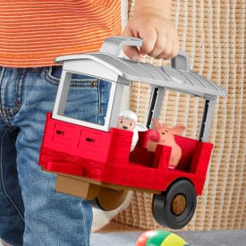Mattel Little People Caring For Animals Tractor Gift Set