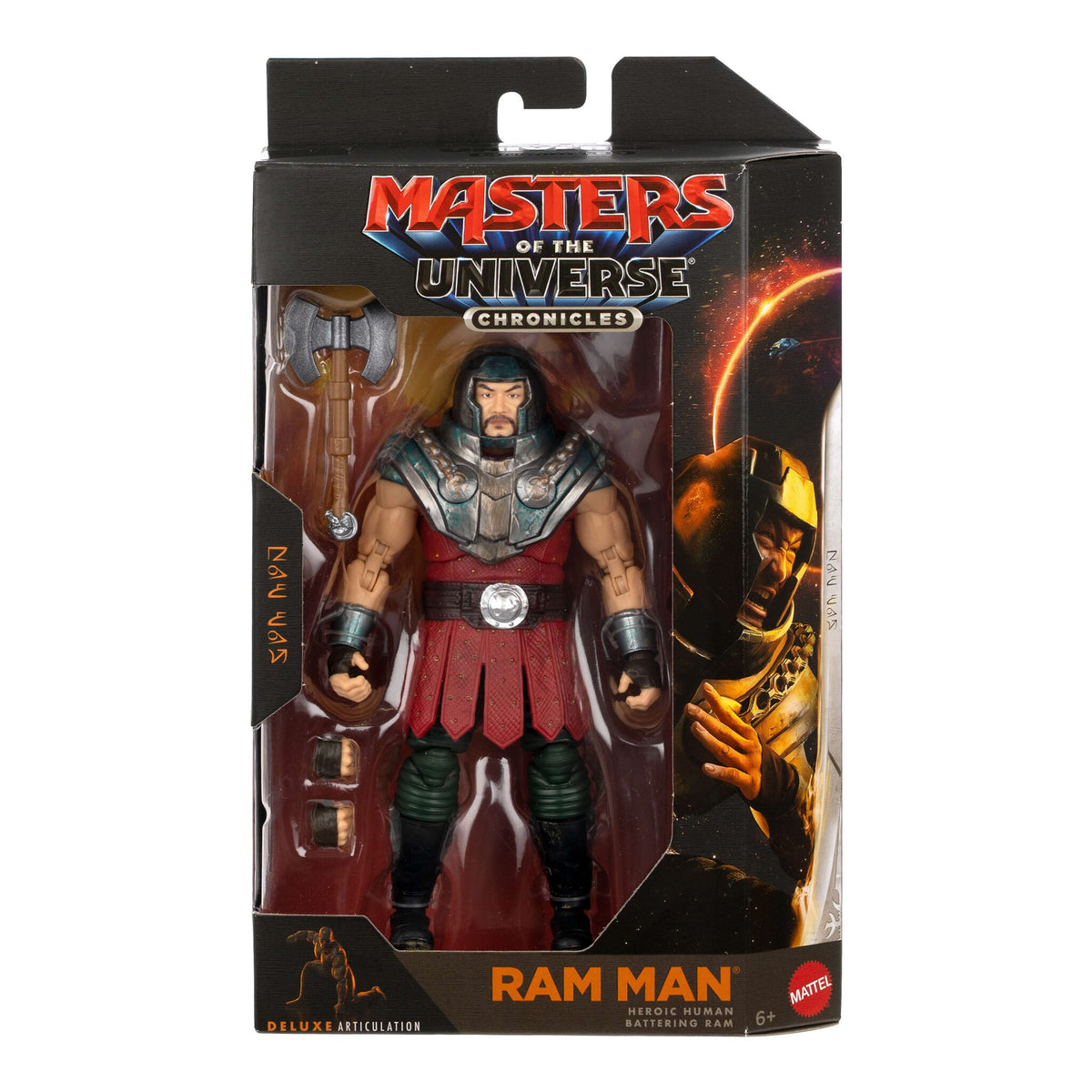 Mattel Masters of the Universe Chronicles Ram Man Action Figure 194735350698
