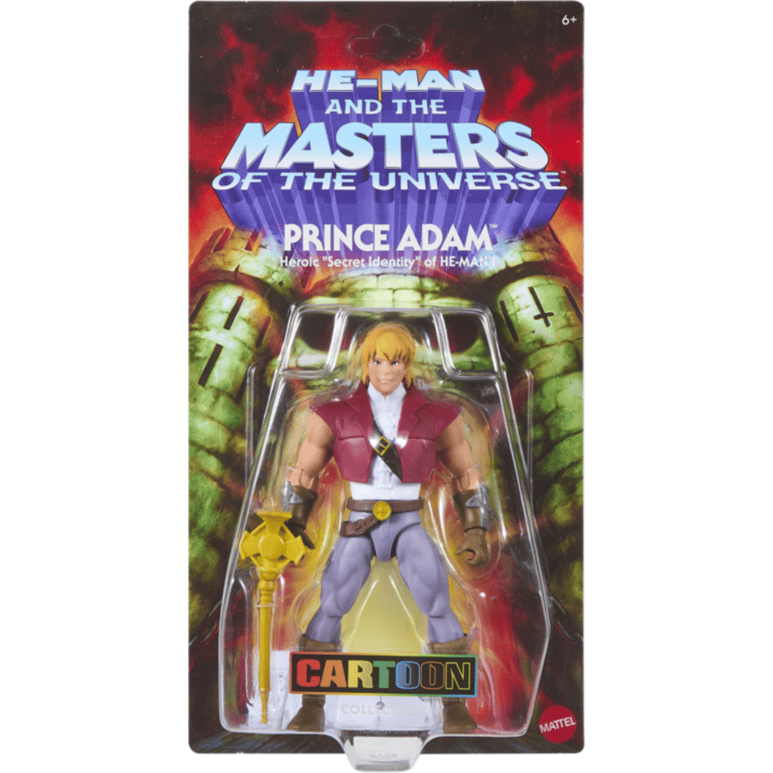 Mattel Masters Of The Universe Origins Prince Adam Action Figure Premium Collectible