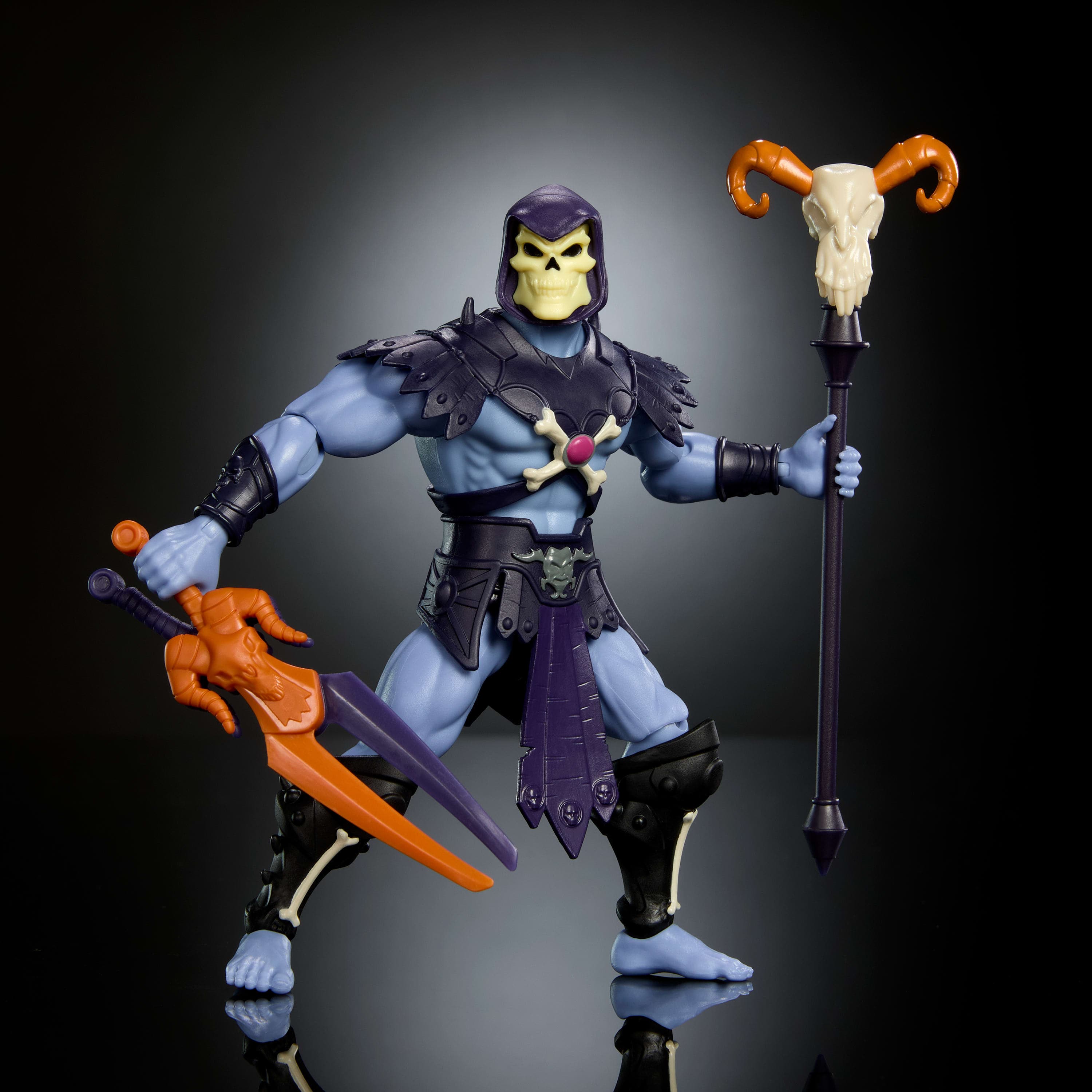 Mattel Masters Of The Universe Origins Skeletor Articulated Action Figure 16 Points