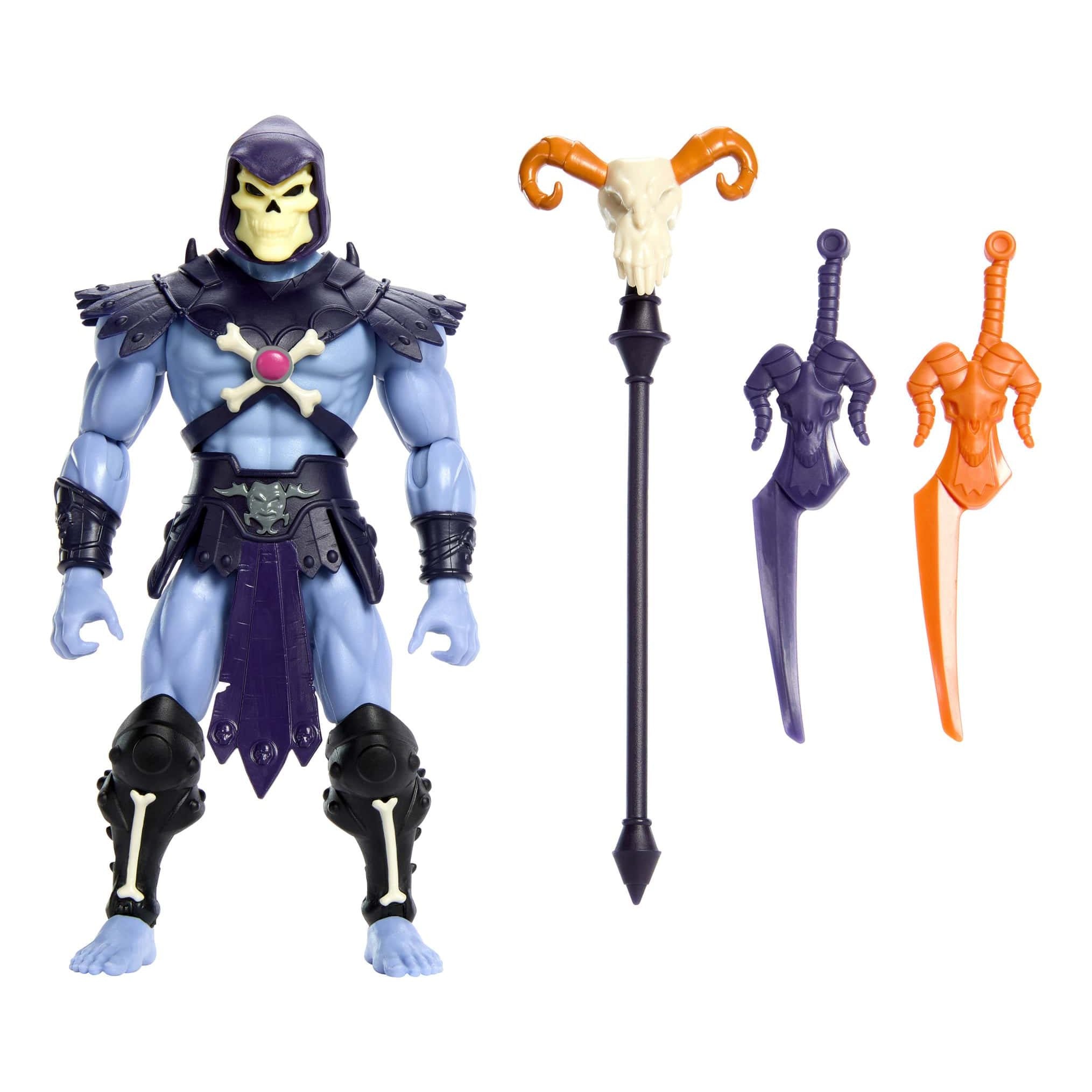 Mattel Masters Of The Universe Origins Skeletor Articulated Action Figure 16 Points
