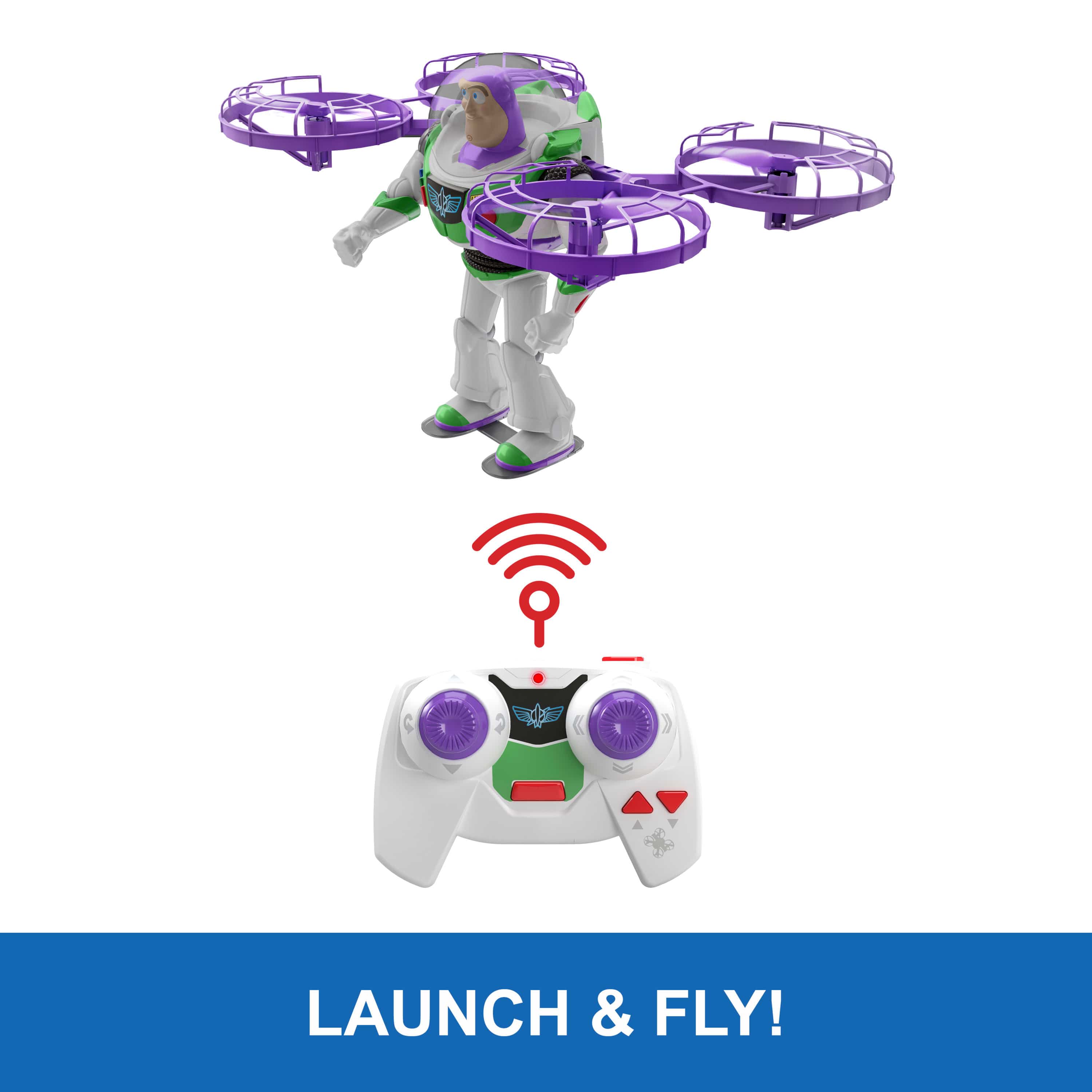 Mattel Toy Story 5 Flying RC Hi-Tech Edition Buzz Lightyear 194735356584