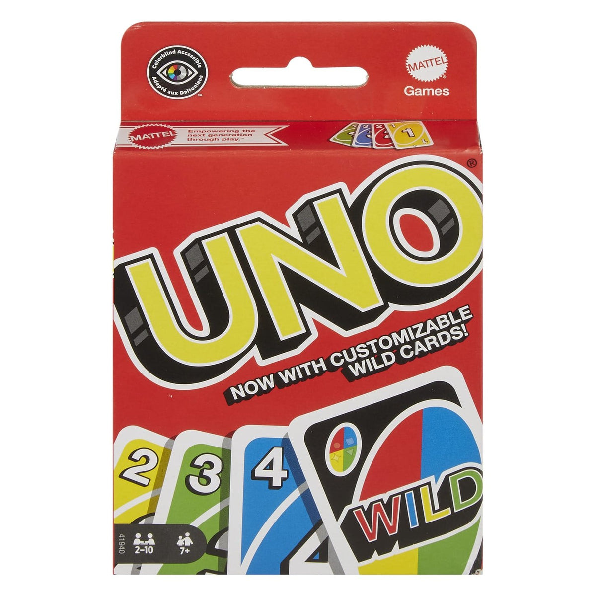 Mattel UNO Classic Card Game 74299419409