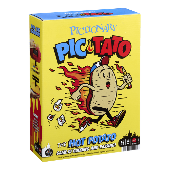 Pictionary Picture Tato Game by Mattel Family Fun Drawing Game