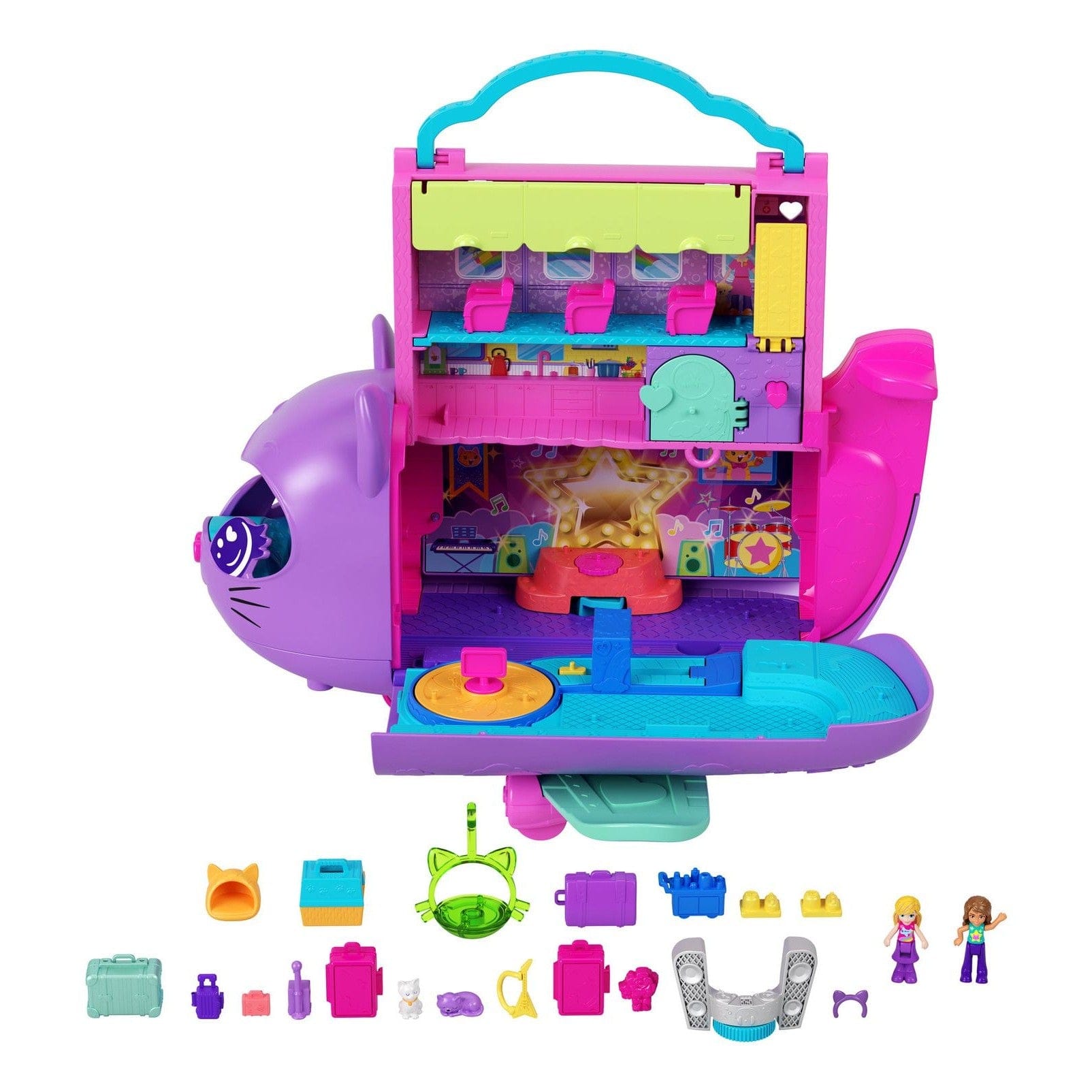 Polly Pocket - Kitty Plane 0019473521777