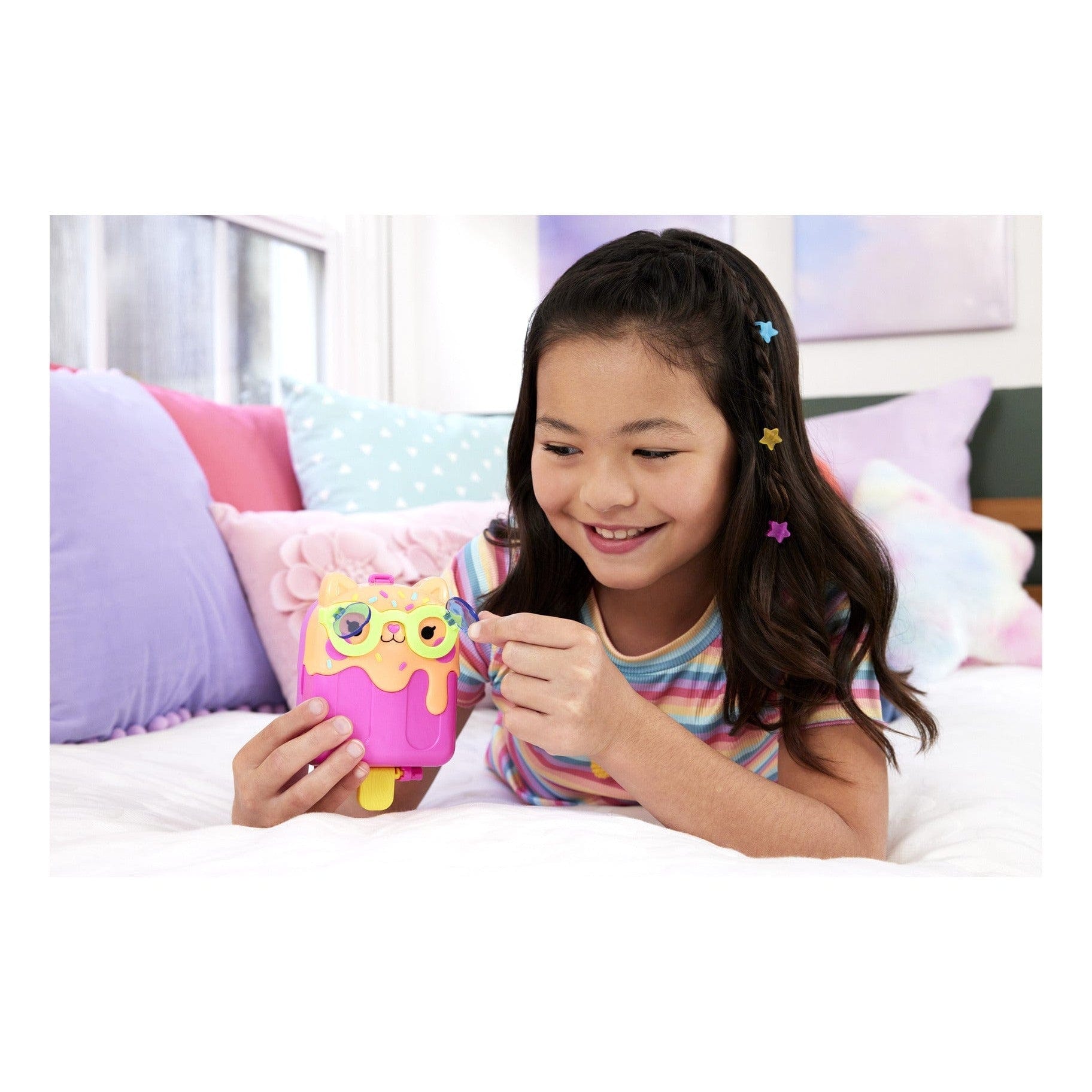 Polly Pocket Pocket World Kitty Pops Compact 194735267019