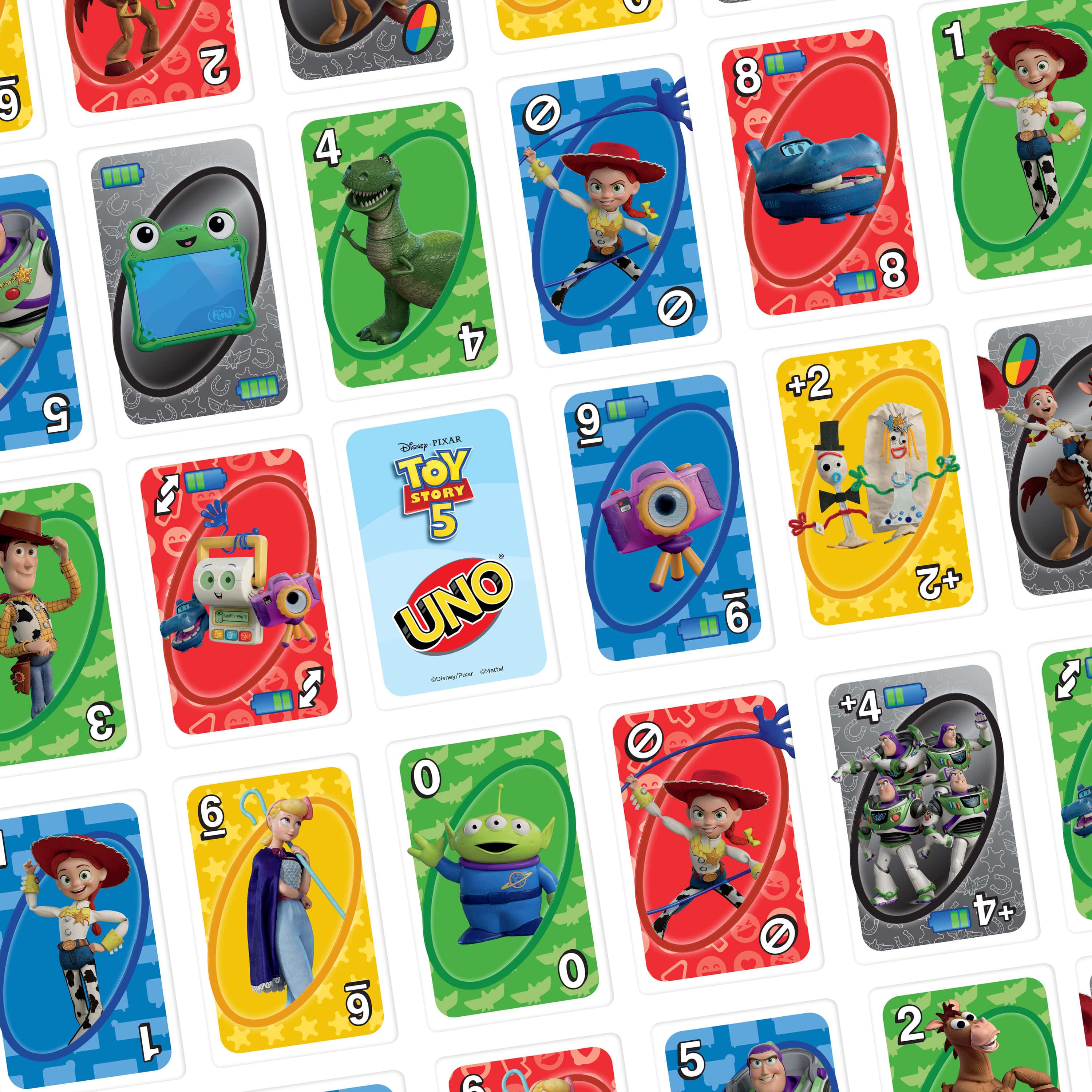UNO Disney Pixar Toy Story 5 Card Game 194735367788