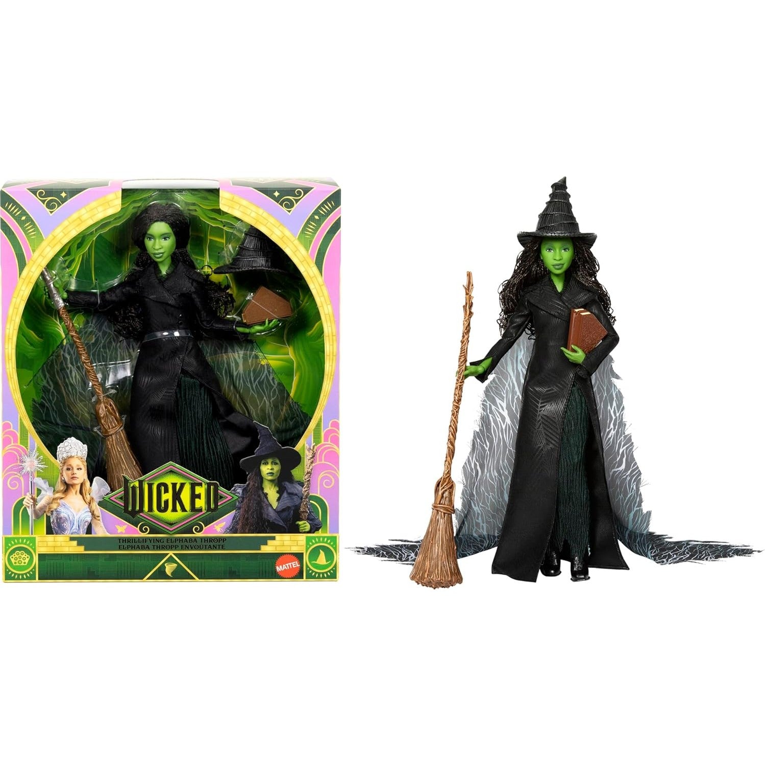 Wicked: for Good Deluxe Elphaba Fashion Doll 194735300914