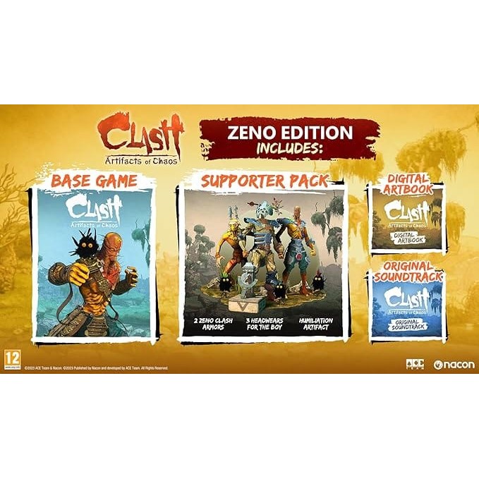 Clash: Artifacts of Chaos Zeno Edition Xbox One (Disc) Action Game 3665962019964