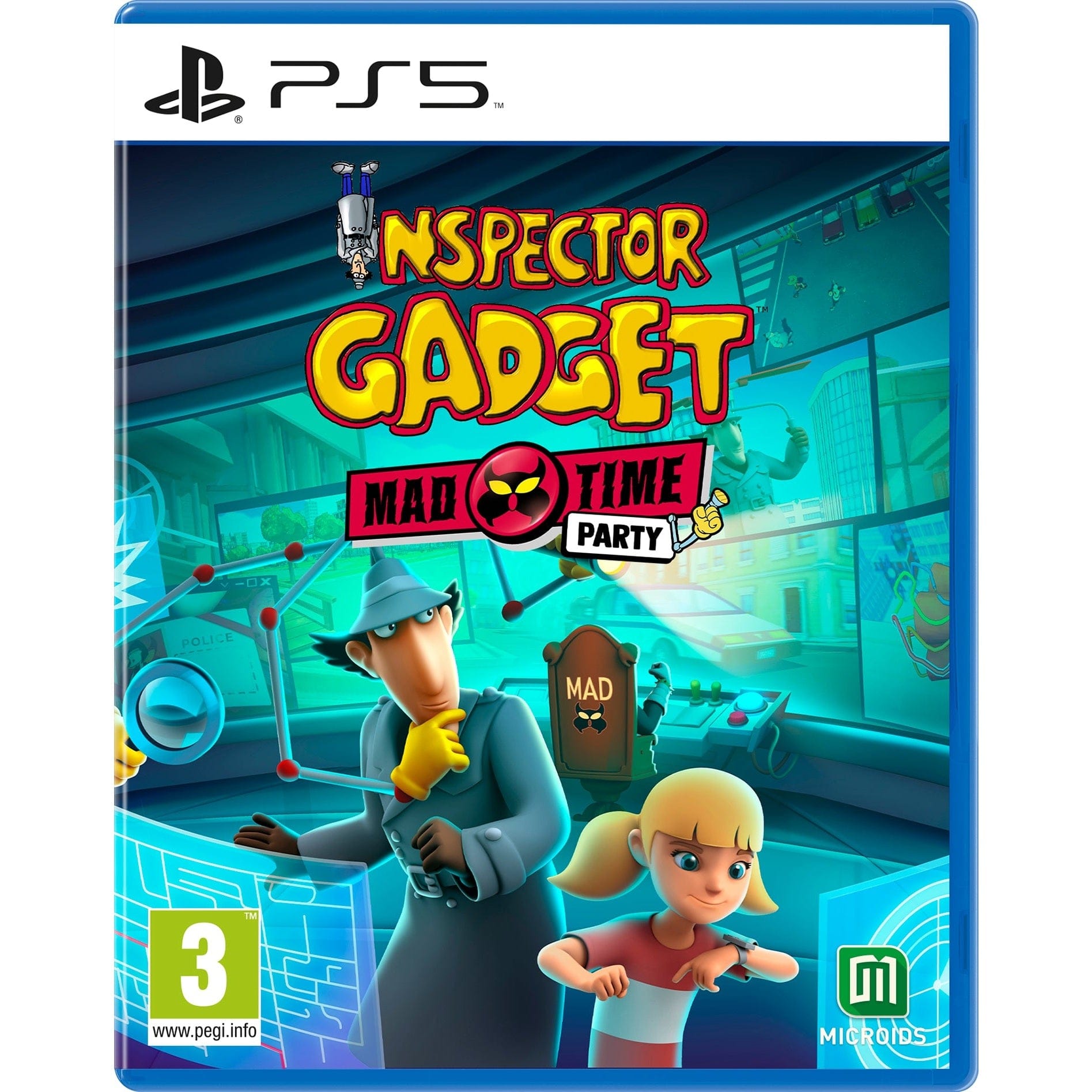 Inspector Gadget Mad Time Part For Playstation 5 3701529509711