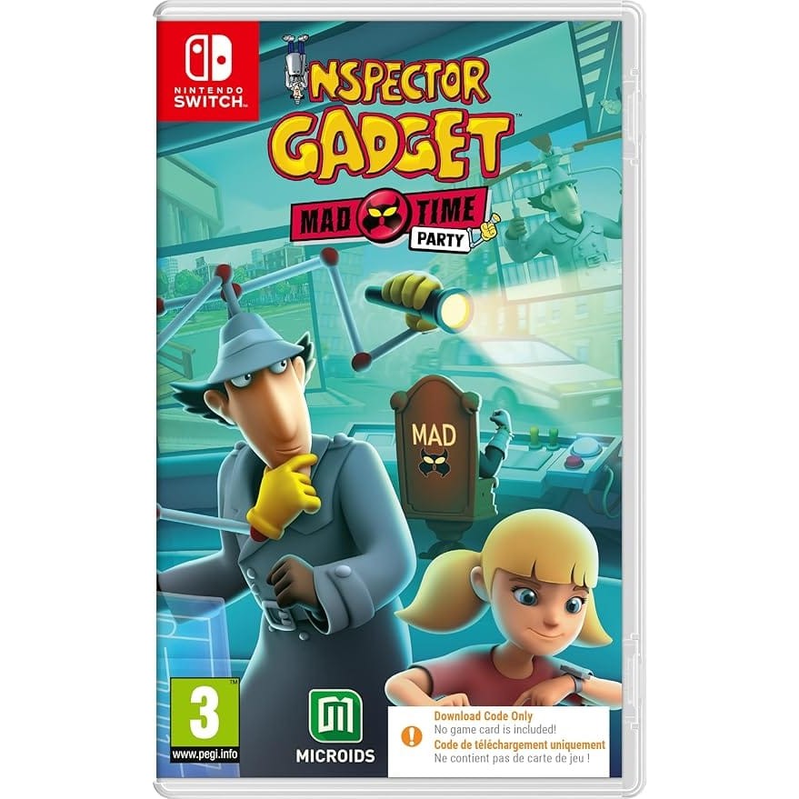 Inspector Gadget: Mad Time Party - Nintendo Switch (Code in Box) 3701529518959