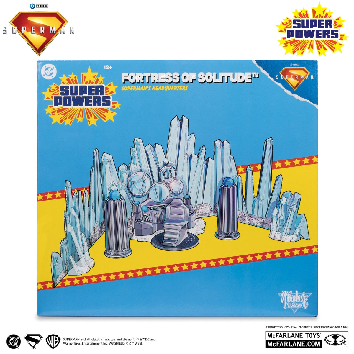 McFarlane Toys DC Super Powers Superman Movie Fortress of Solitude Playset