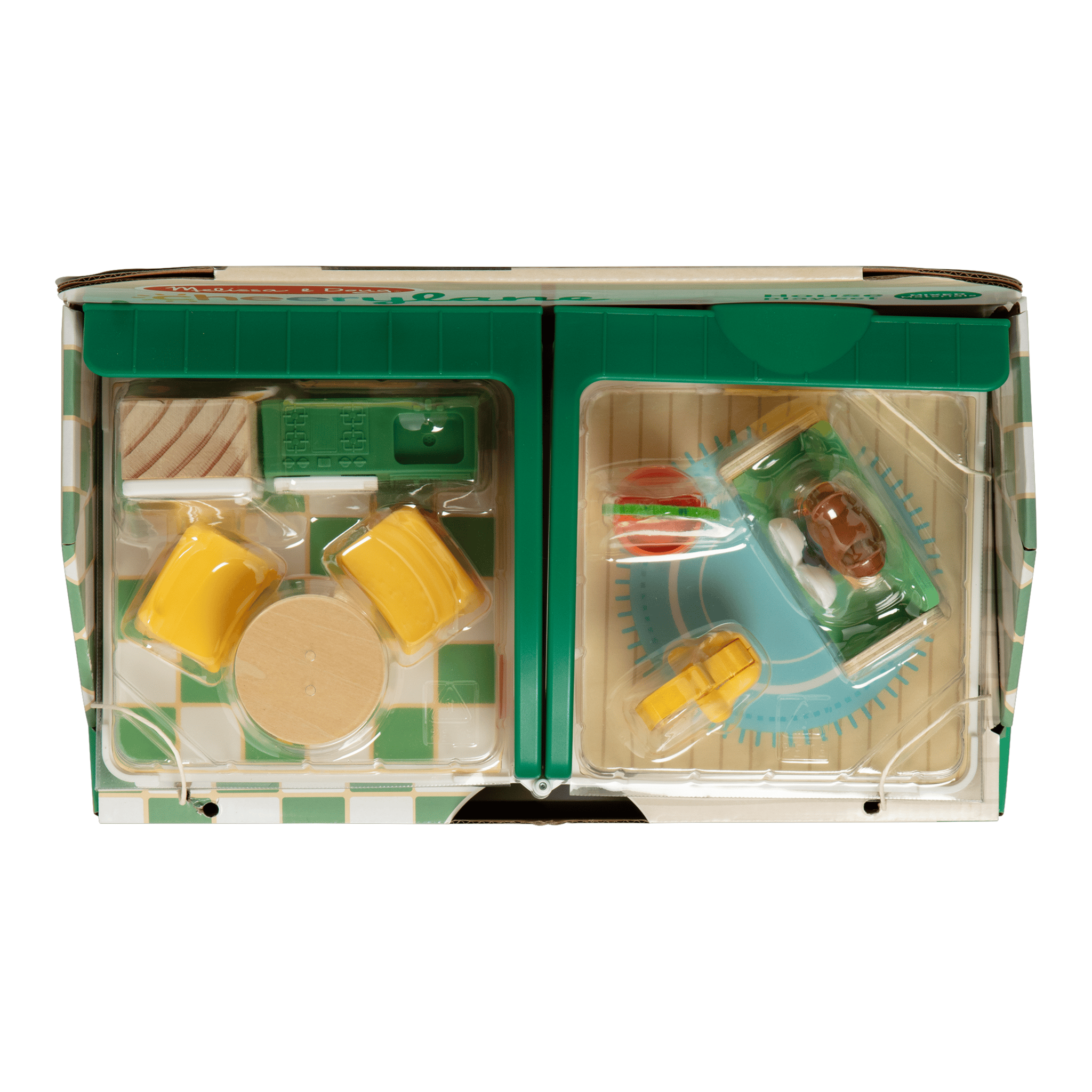 Melissa & Doug Cheery Lane House Wooden Play Set with Figures