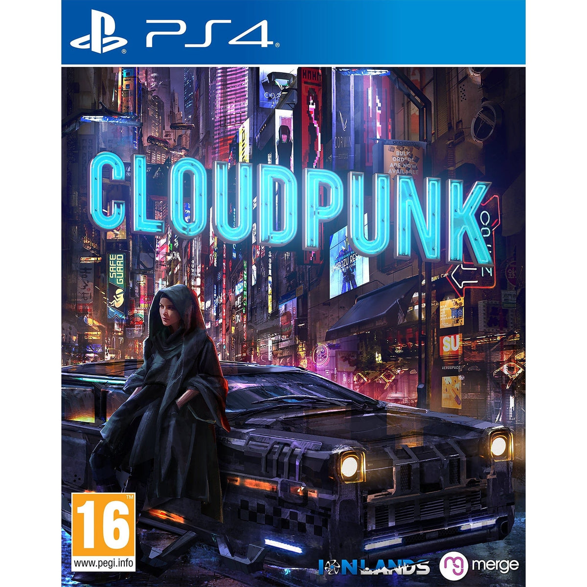 Cloudpunk - Playstation 4: Explore A Cyberpunk City 5060264374311