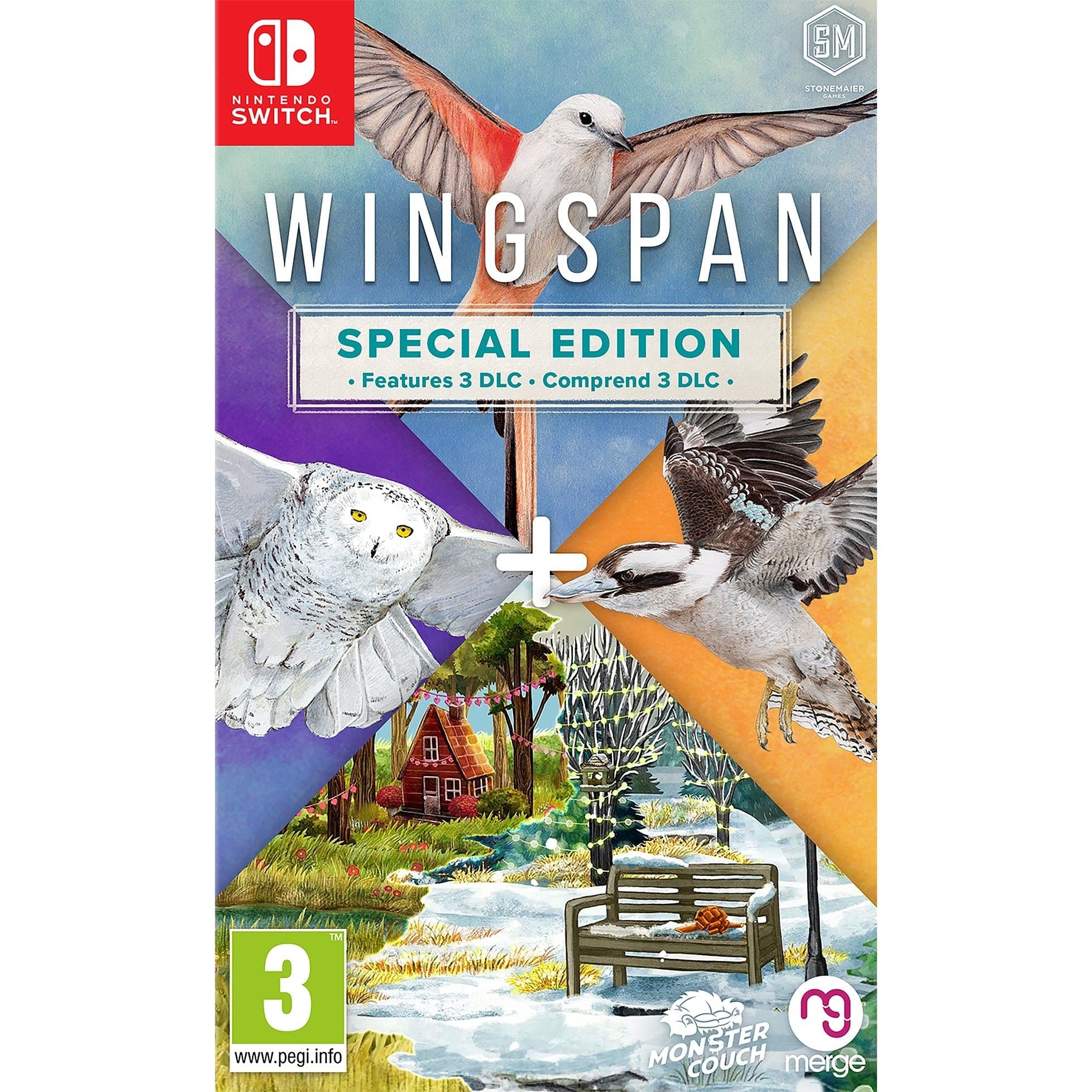Wingspan Special Edition - Nintendo Switch Game Bundle 5060264379712