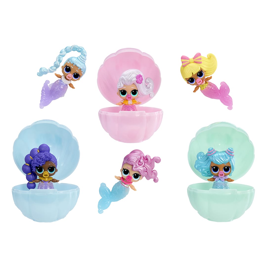 L.O.L. Surprise! Mermaids Makeover Magic Baby Sisters 2-Pack