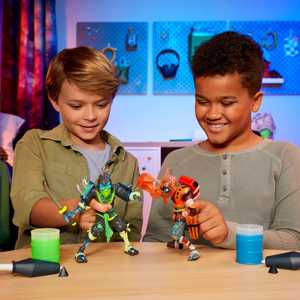 Ninjombie Scorchstrike Slime Action Figure