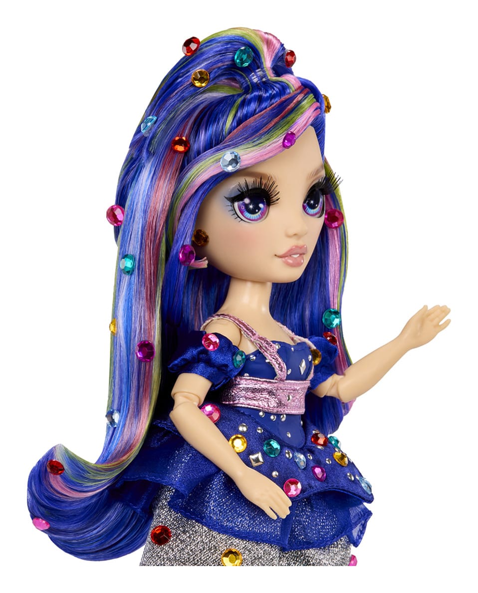 Rainbow High Be Dazzling Genevieve Bleue Fashion Doll with Bedazzling Tool 35051597810