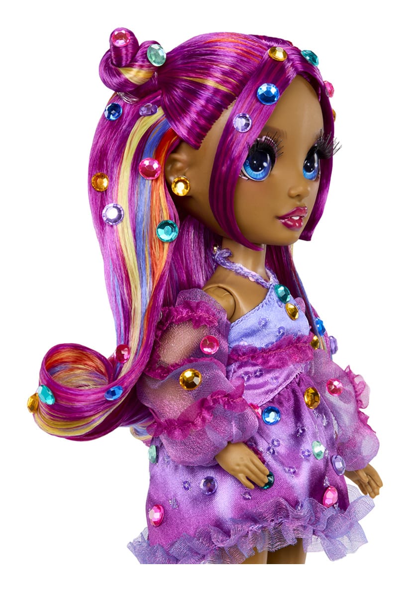 Rainbow High Be Dazzling Noémie Violette Purple Fashion Doll with Bedazzling Kit 35051597834