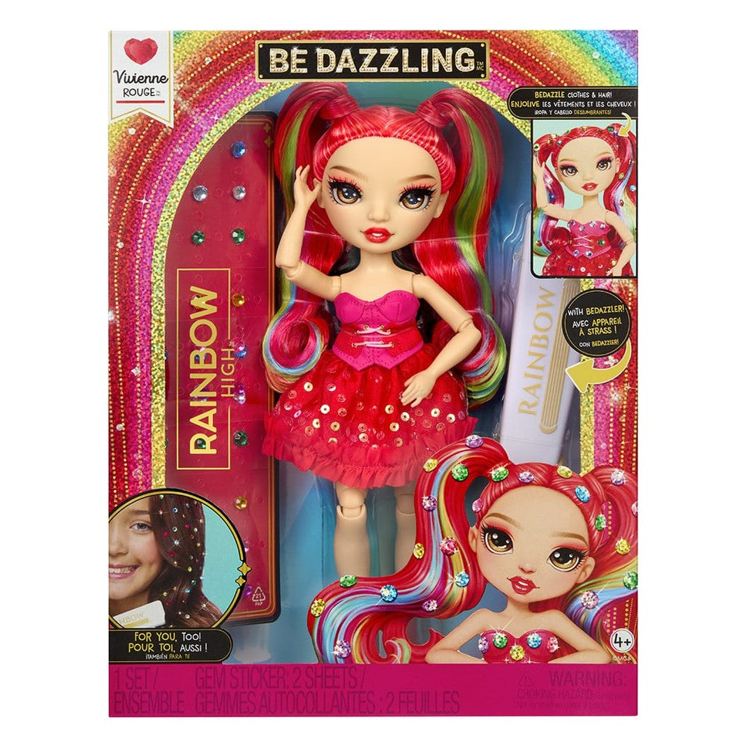 Rainbow High Be Dazzling Vivienne Rouge Fashion Doll with Bedazzling Tool 35051597803