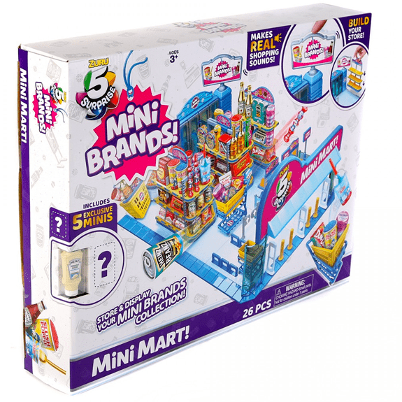 Mini Brands: 5 Surprise Mini Brands Global Mini Mart Play Set 5713396500966