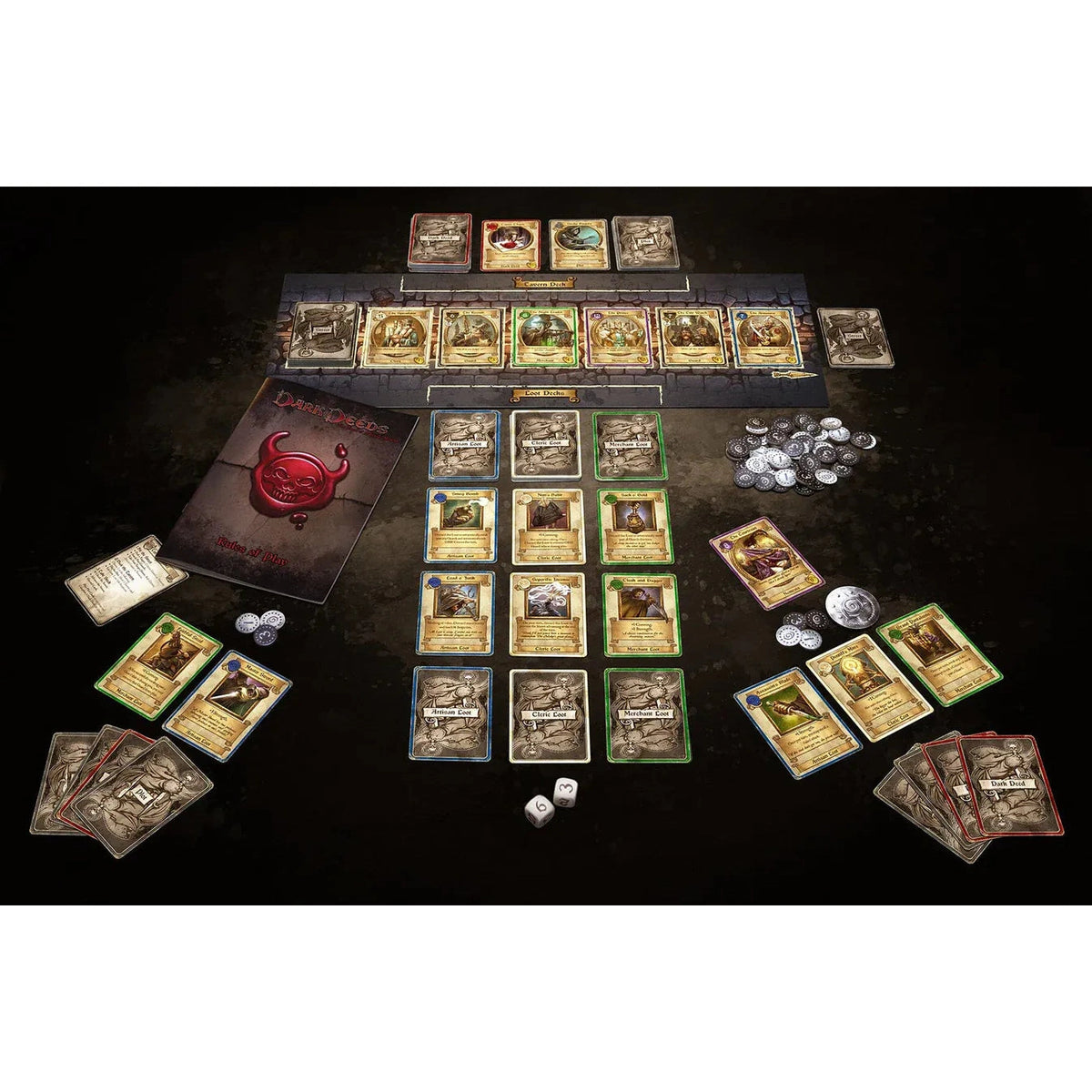 Dark Deeds Board Game 5060523347438