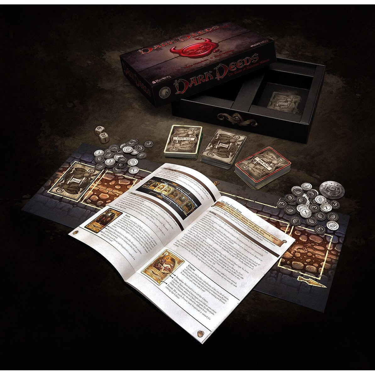 Dark Deeds Board Game 5060523347438