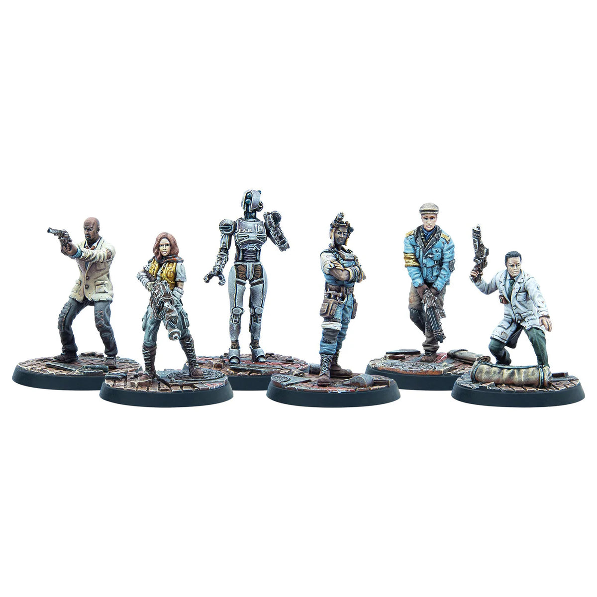 Fallout Wasteland Warfare Railroad Core Box Miniatures 5060523344369