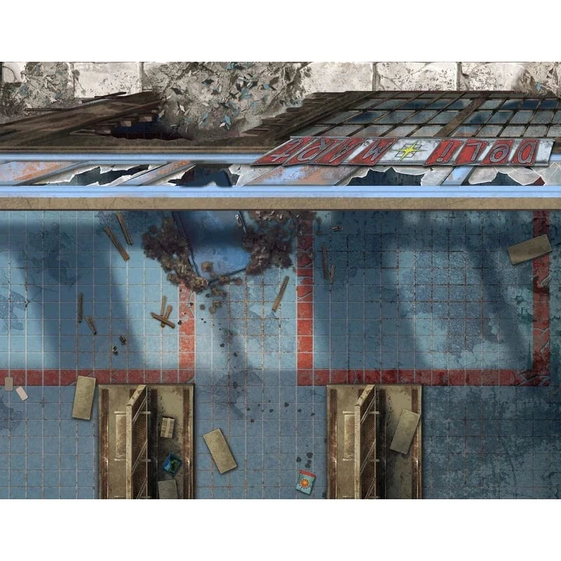 Modiphius Fallout: The Roleplaying Game - Map Pack 2: Wasteland Locales 9781802812015