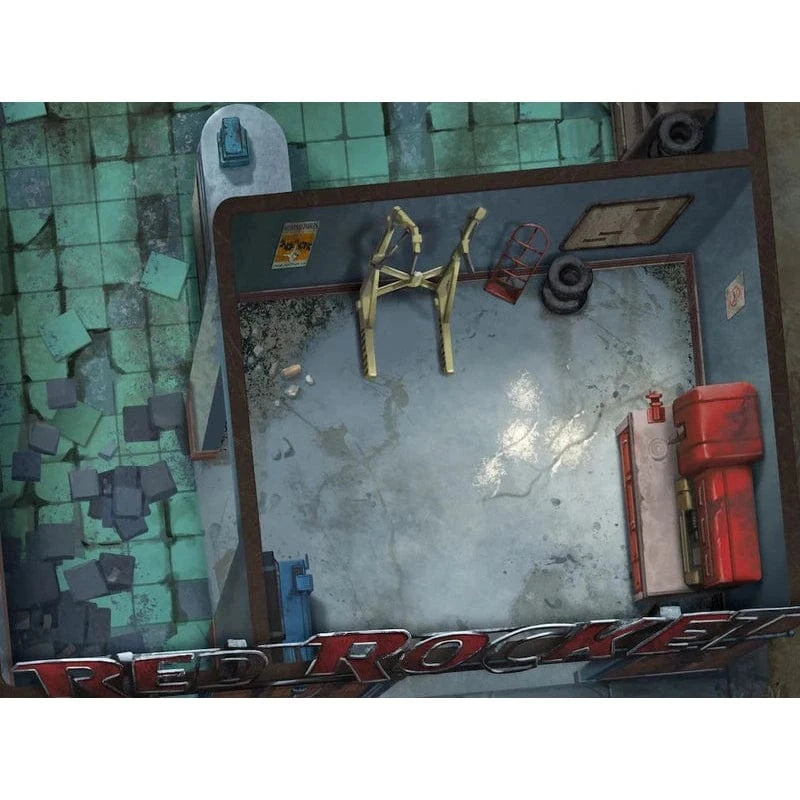 Modiphius Fallout: The Roleplaying Game - Map Pack 2: Wasteland Locales 9781802812015