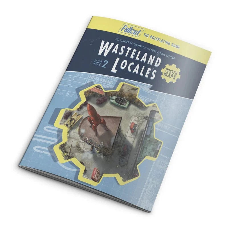 Modiphius Fallout: The Roleplaying Game - Map Pack 2: Wasteland Locales 9781802812015