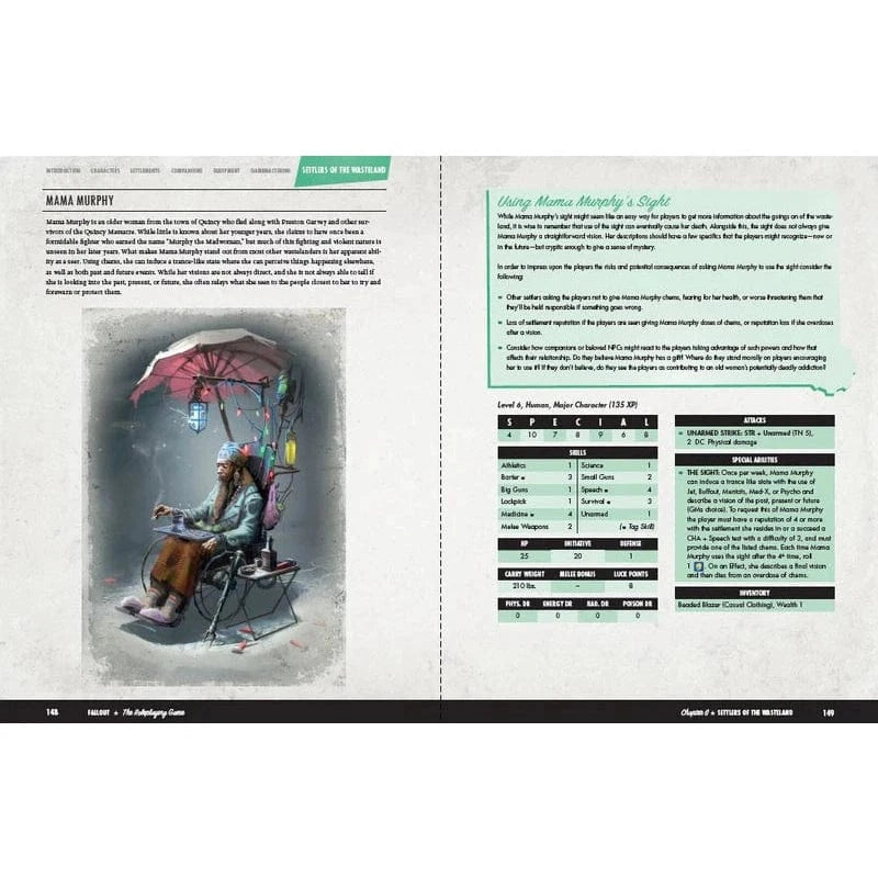 Modiphius Fallout: The Roleplaying Game Settler's Guide Book 9781802810554